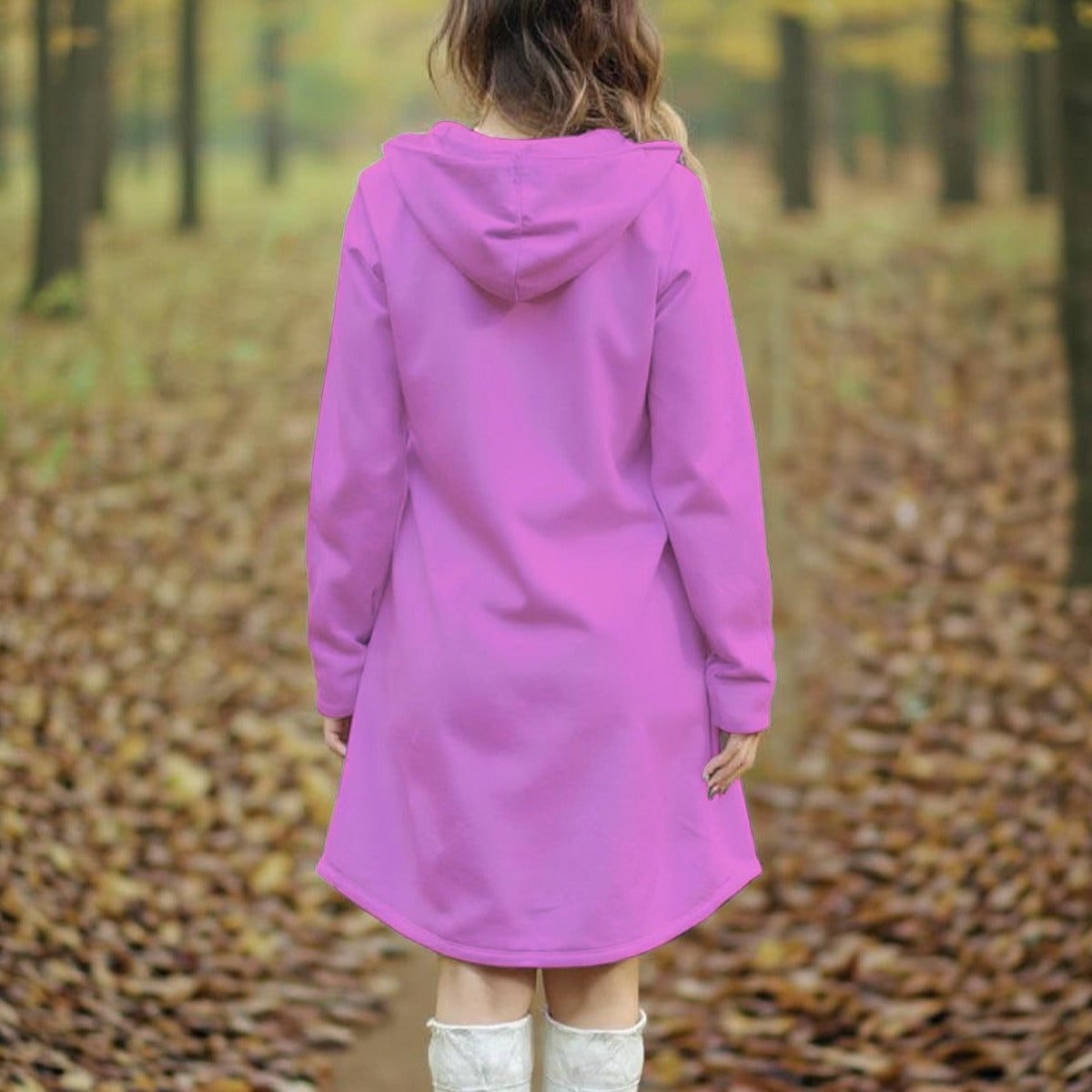 Exclusive Designed - Women's Long Hooded Dress