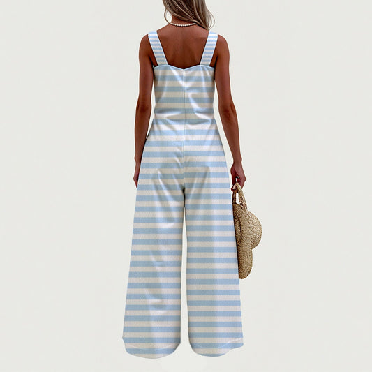 Exclusive Designs Women's Wide-Leg Jumpsuit