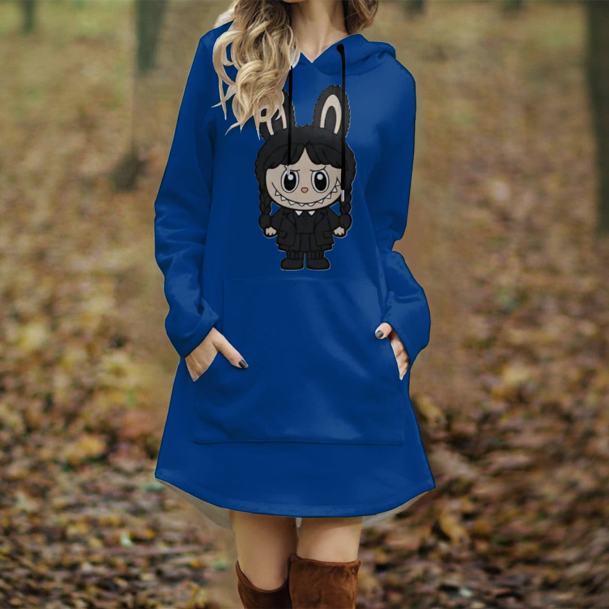 Exclusive Designed - Women's Long Hooded Dress