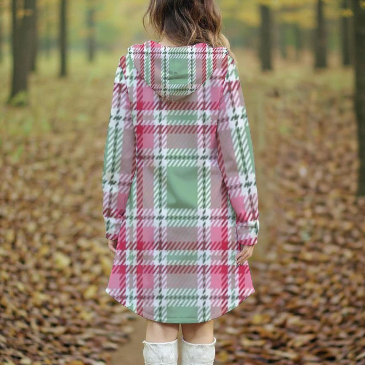 Exclusive Designed - Women's Long Hooded Dress