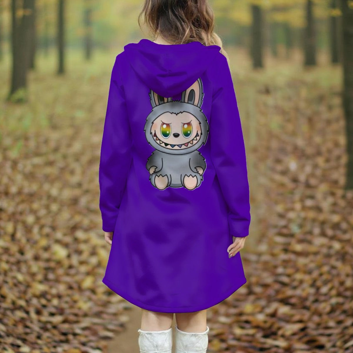 Exclusive Designed - Women's Long Hooded Dress