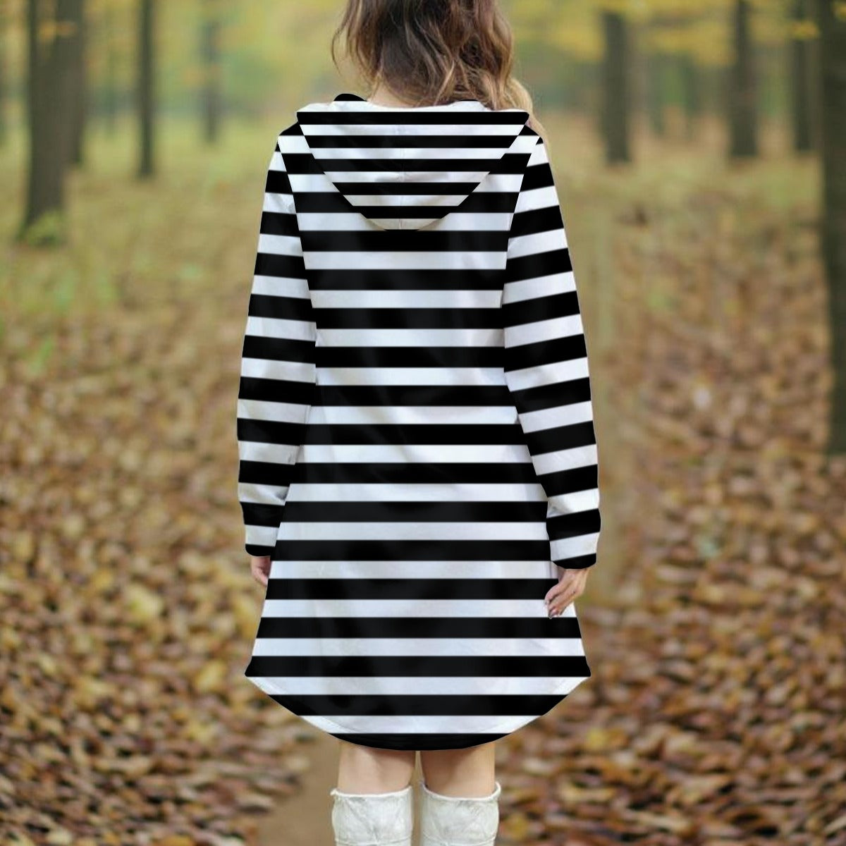 Exclusive Designed - Women's Long Hooded Dress