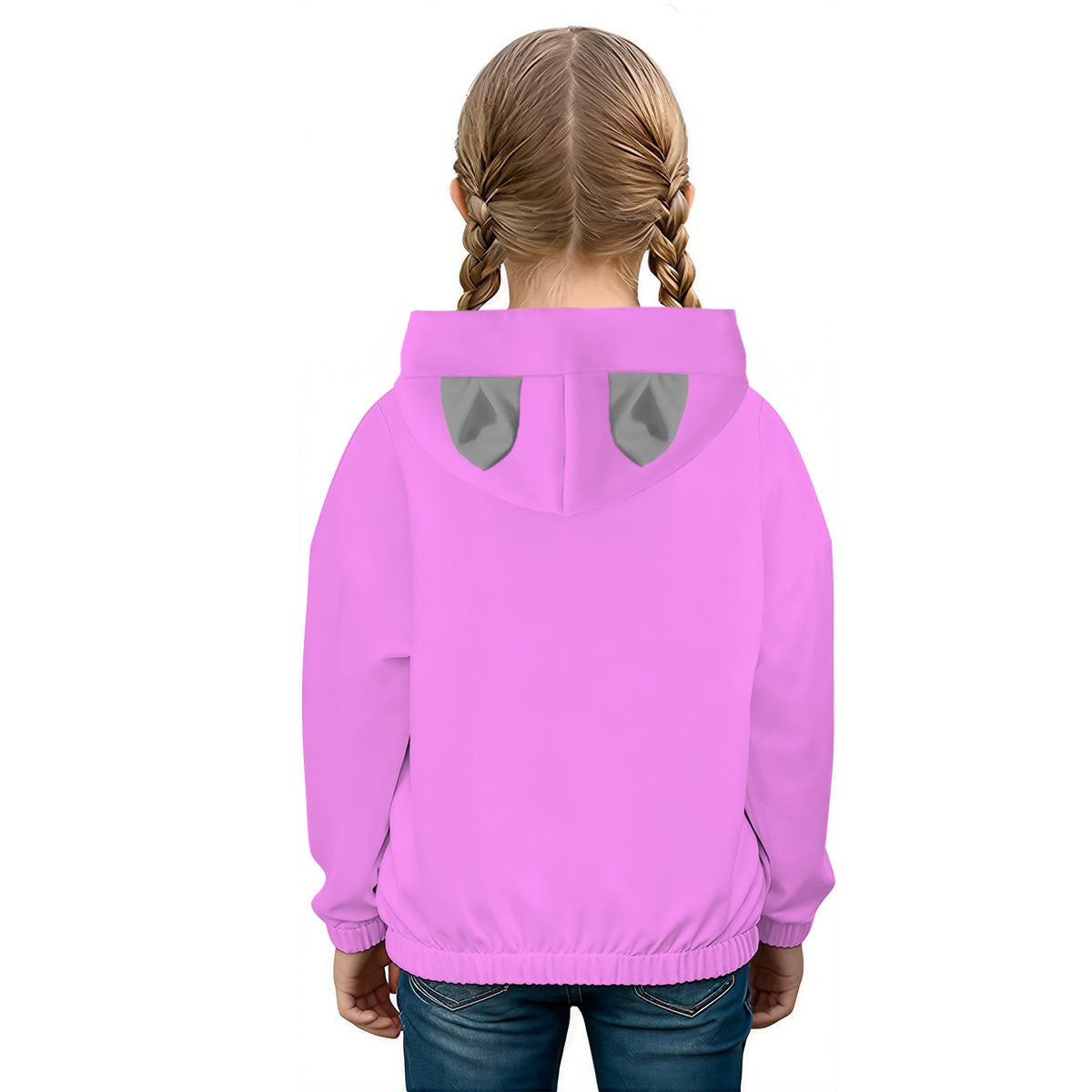 Trendy Labubu Kid’s Borg Sweatshirt With Ear