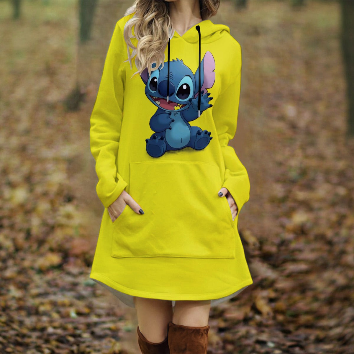 Exclusive Designed - Women's Long Hooded Dress