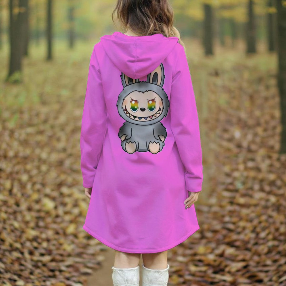 Exclusive Designed - Women's Long Hooded Dress