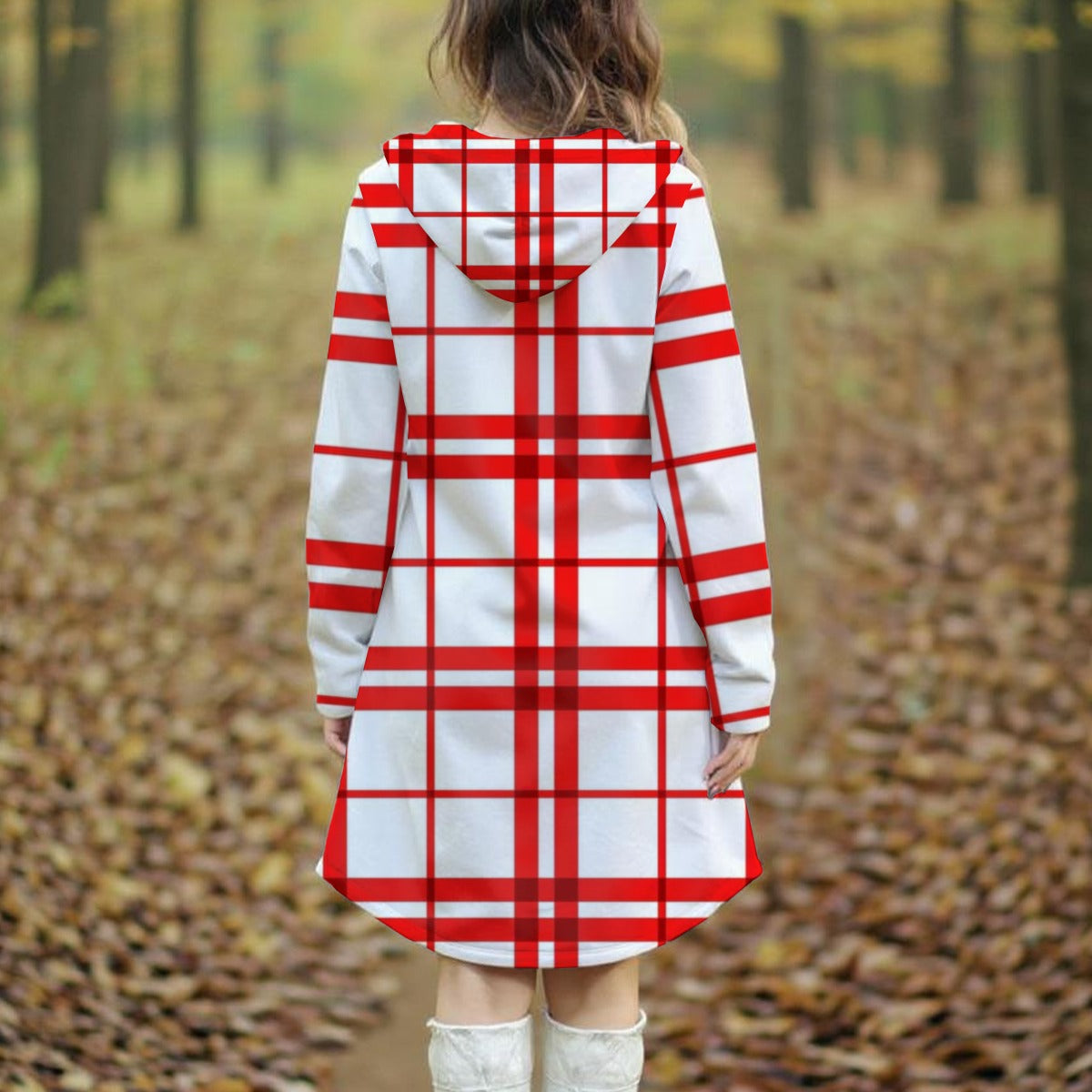 Exclusive Designed - Women's Long Hooded Dress