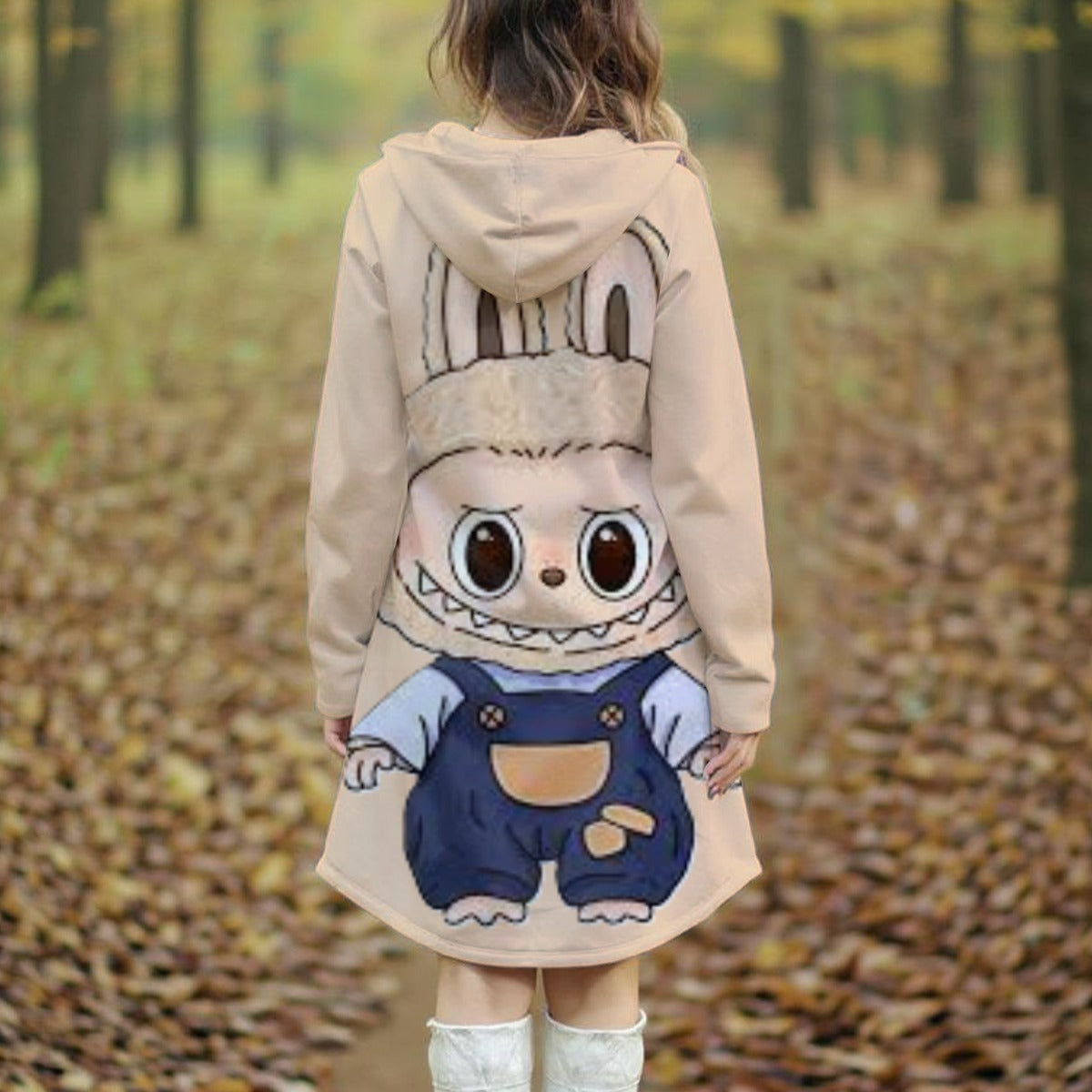 Exclusive Designed - Women's Long Hooded Dress