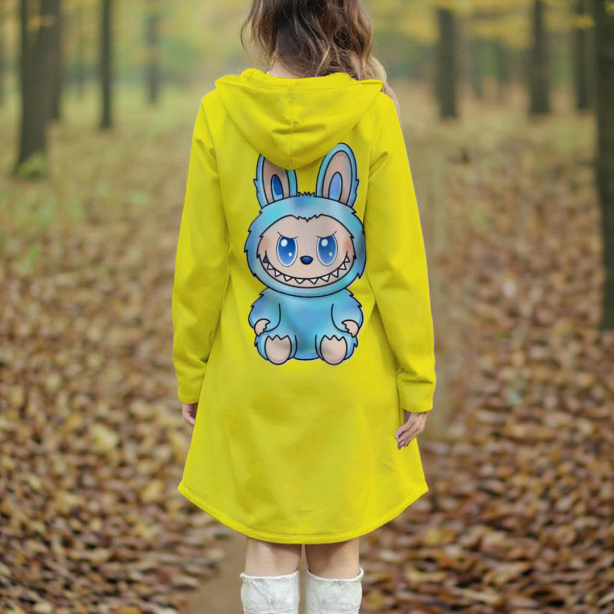 Exclusive Designed - Women's Long Hooded Dress