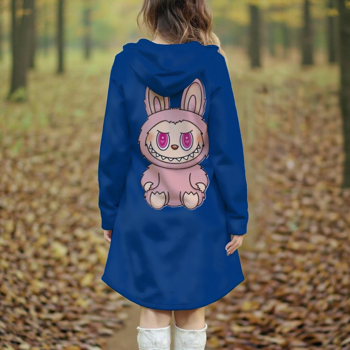 Exclusive Designed - Women's Long Hooded Dress