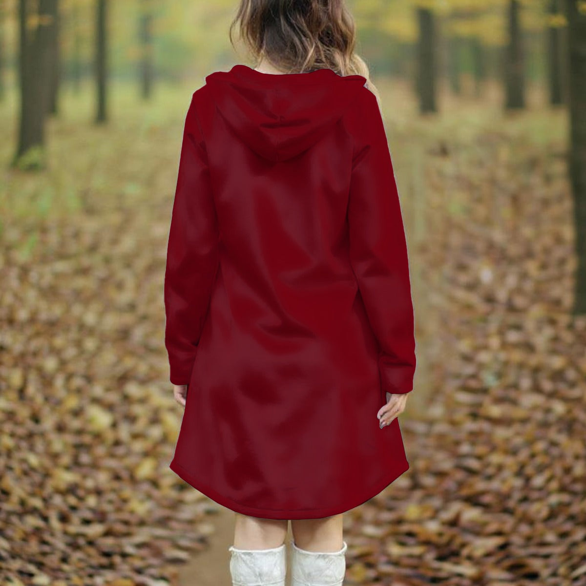 Exclusive Designed - Women's Long Hooded Dress