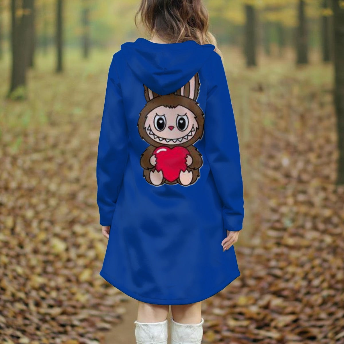 Exclusive Designed - Women's Long Hooded Dress