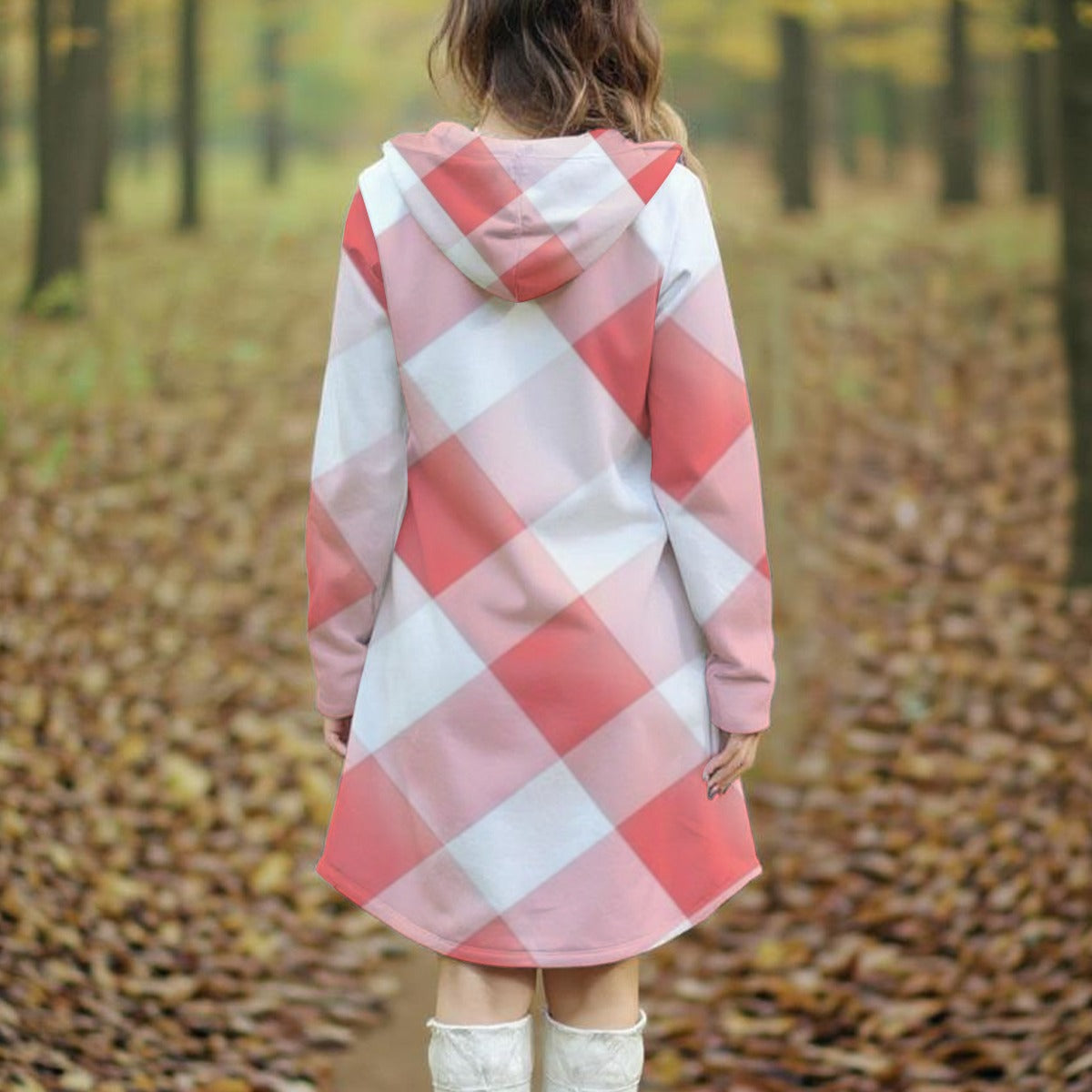 Exclusive Designed - Women's Long Hooded Dress