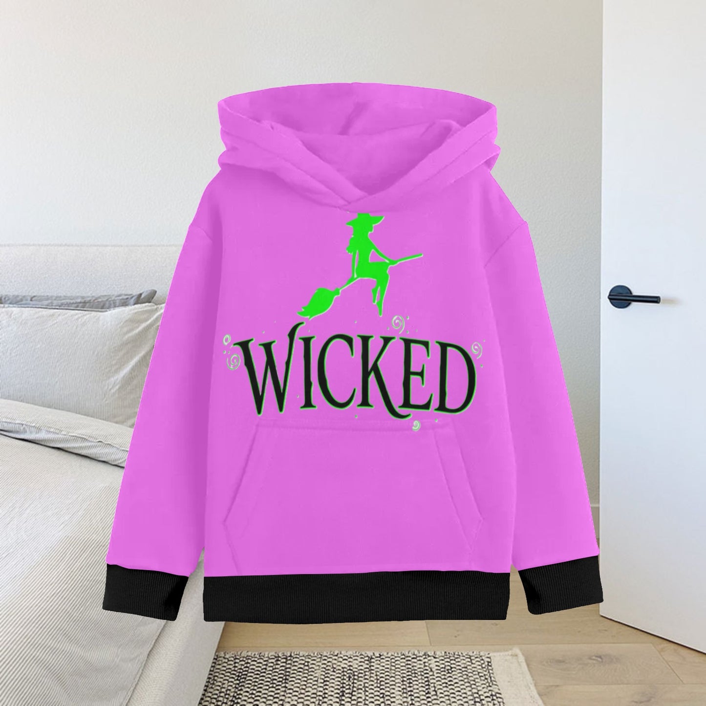 EXCLUSIVE DESIGNS: WICKED - Little Girls' Long Sleeve Hoodie