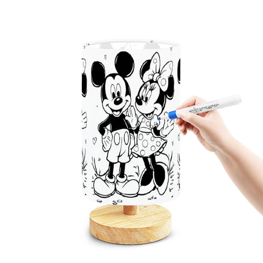COLORABLE LAMPS-DIY Paintable Table Lamp -FUN FOR KIDS & ALL AGES!