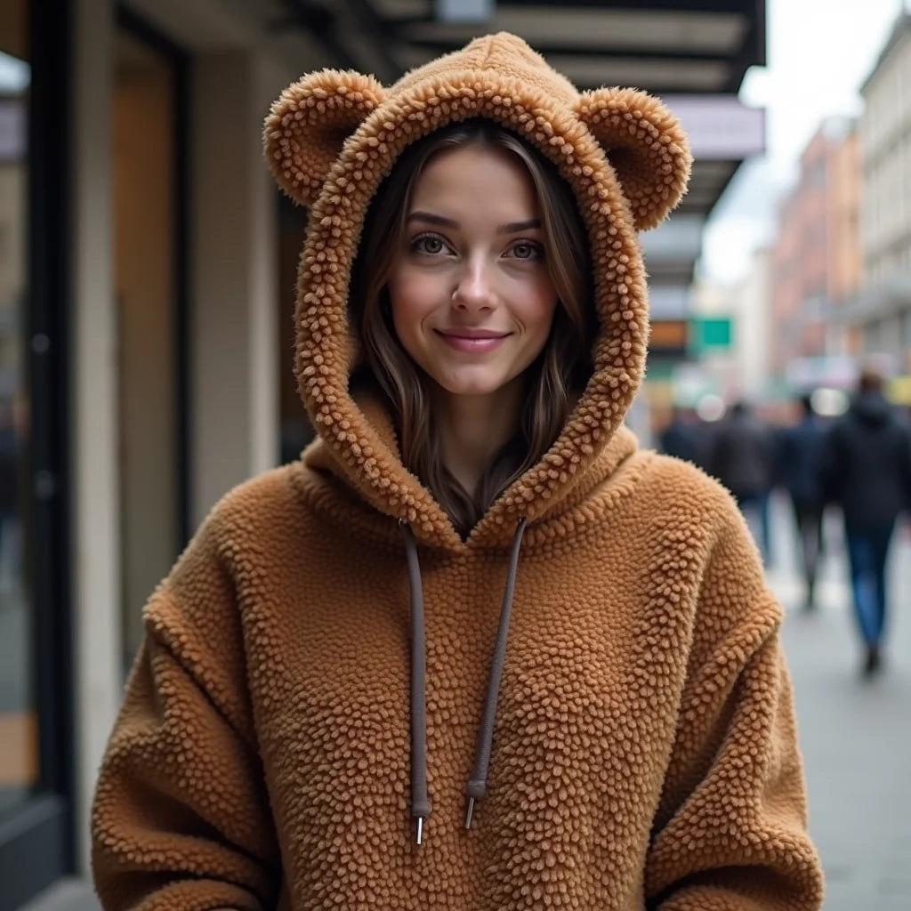 Bear Ears Hoodie - Bear Ears Hoodie Ultimate Comfort Style and Warmth for All