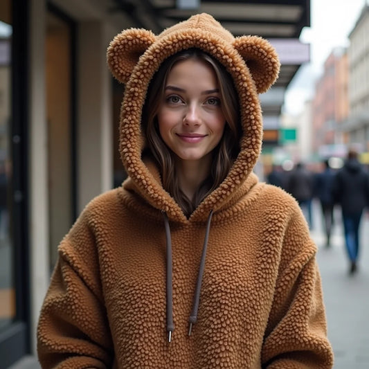 Bear Ears Hoodie - Bear Ears Hoodie Ultimate Comfort Style and Warmth for All