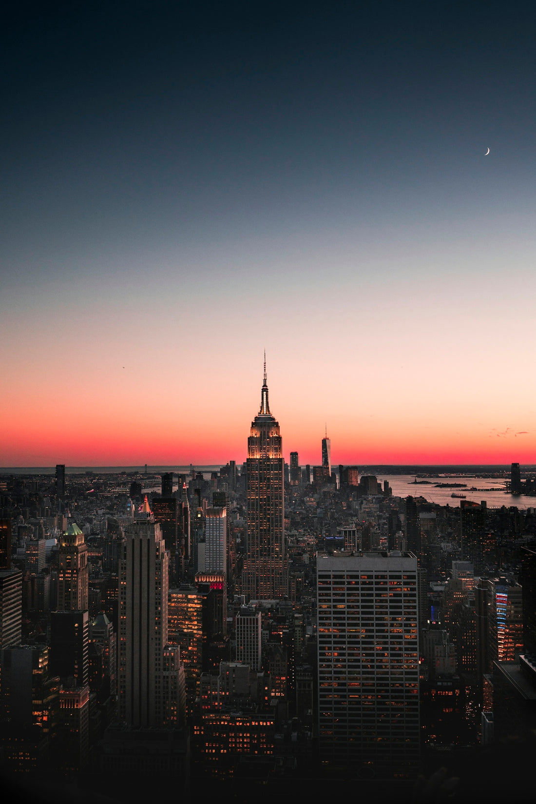 Empire State Building, New York at night