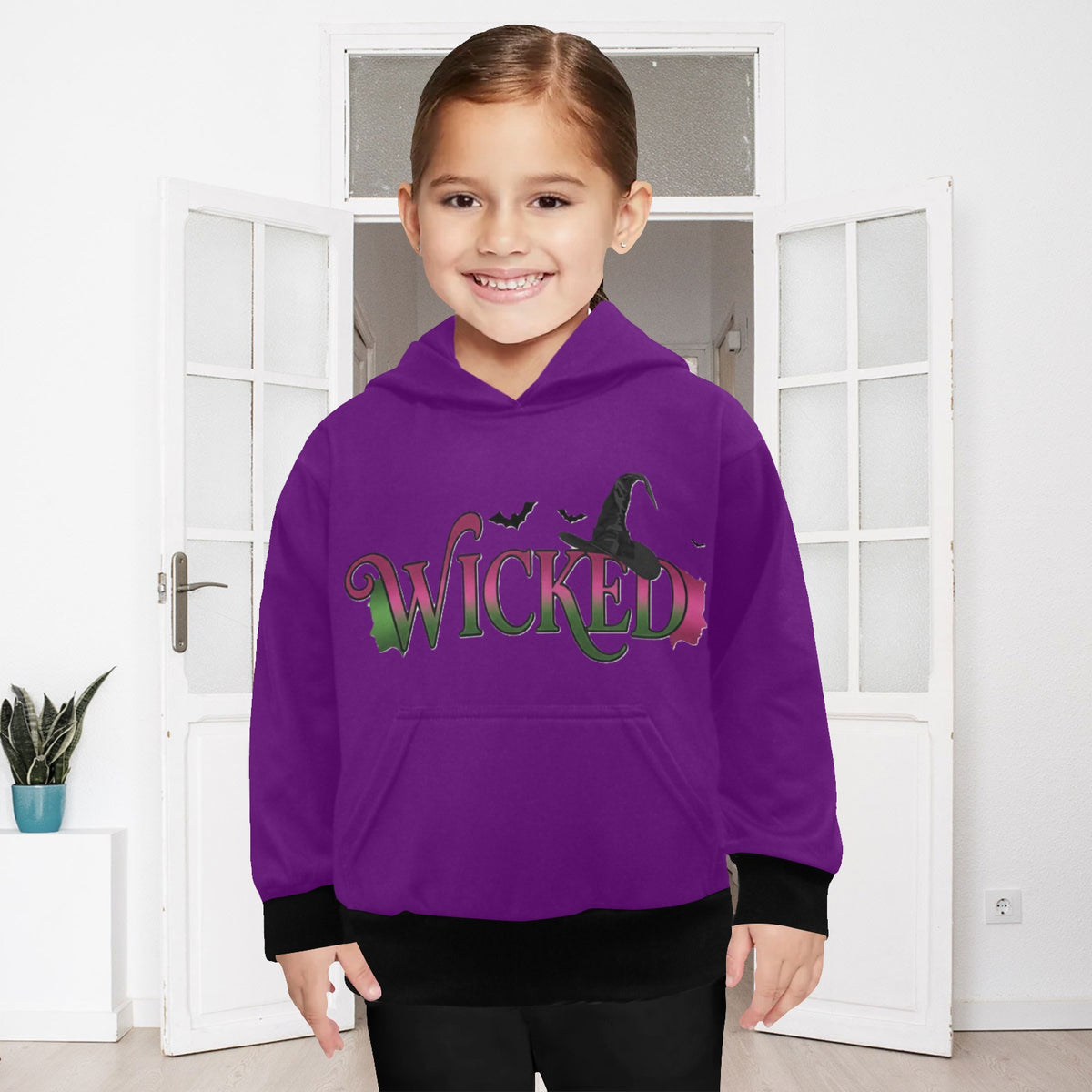 EXCLUSIVE DESIGNS: WICKED - Munchkinland - Little Girls' Long Sleeve Hoodie