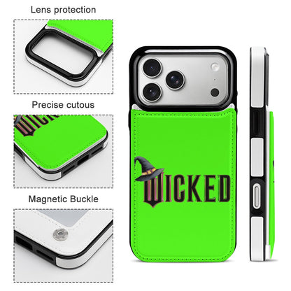 “Exclusive Wicked iPhone 17 Case – Magical Protection with Card Slot Design” Mobile Phone Case for Apple iPhone 17 Series TPU