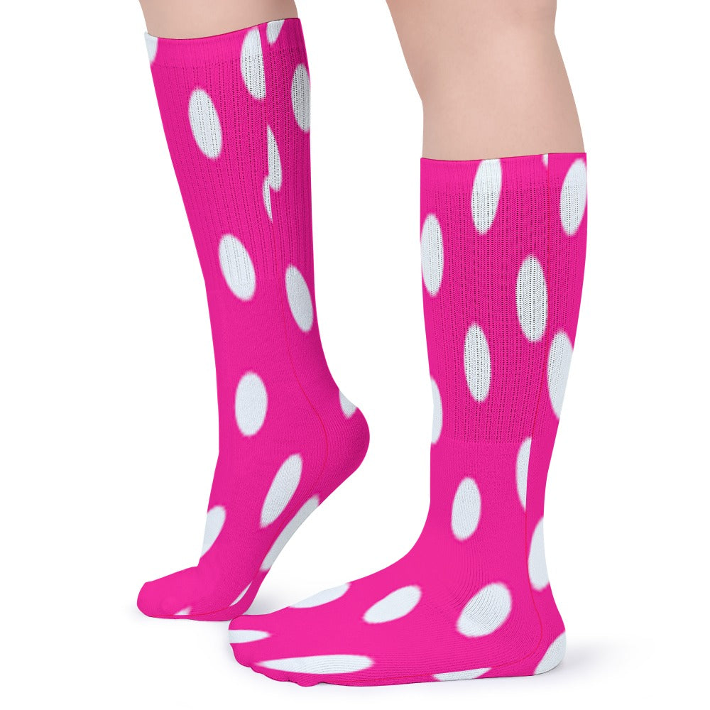 The Viral - POLKA DOT BREATHABLE STOCKINGS — PACK OF 5 (SAME PATTERN)