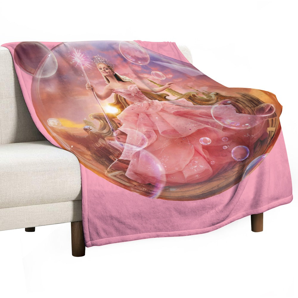 “Exclusive WICKED Flannel Blanket – Ultra‑Soft Magic in Multiple Designs & Sizes”