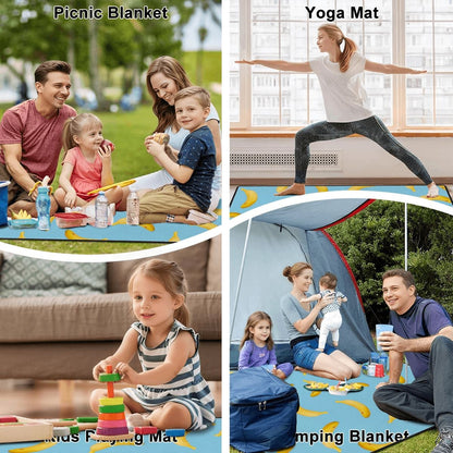Bananana Design Outdoor Picnic Blanket