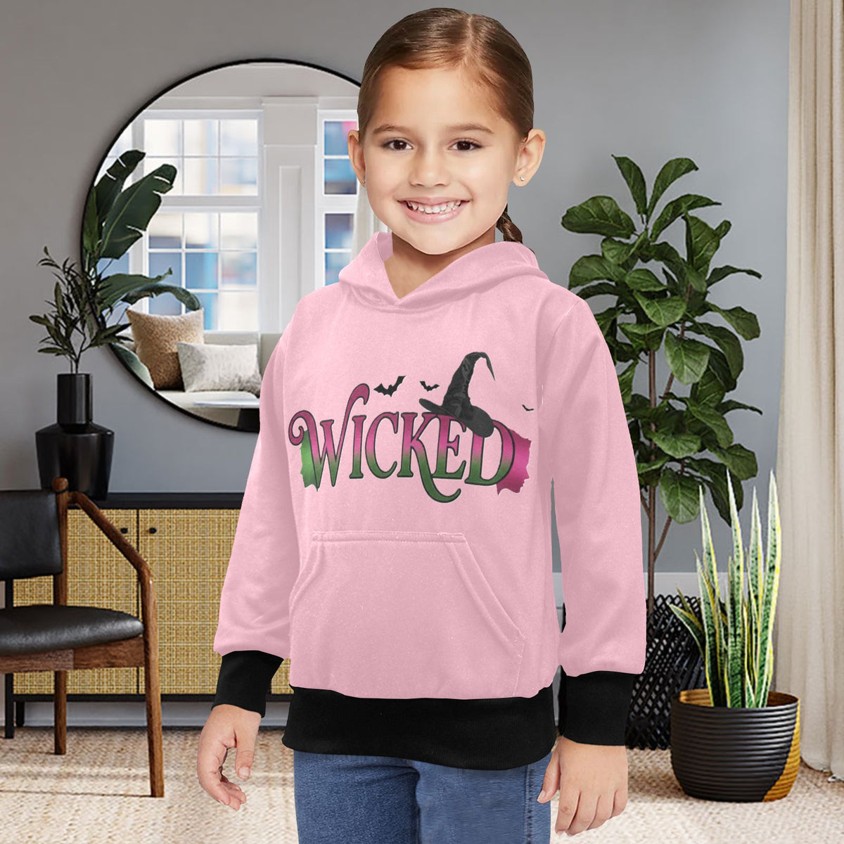 EXCLUSIVE DESIGNS: WICKED - Munchkinland - Little Girls' Long Sleeve Hoodie