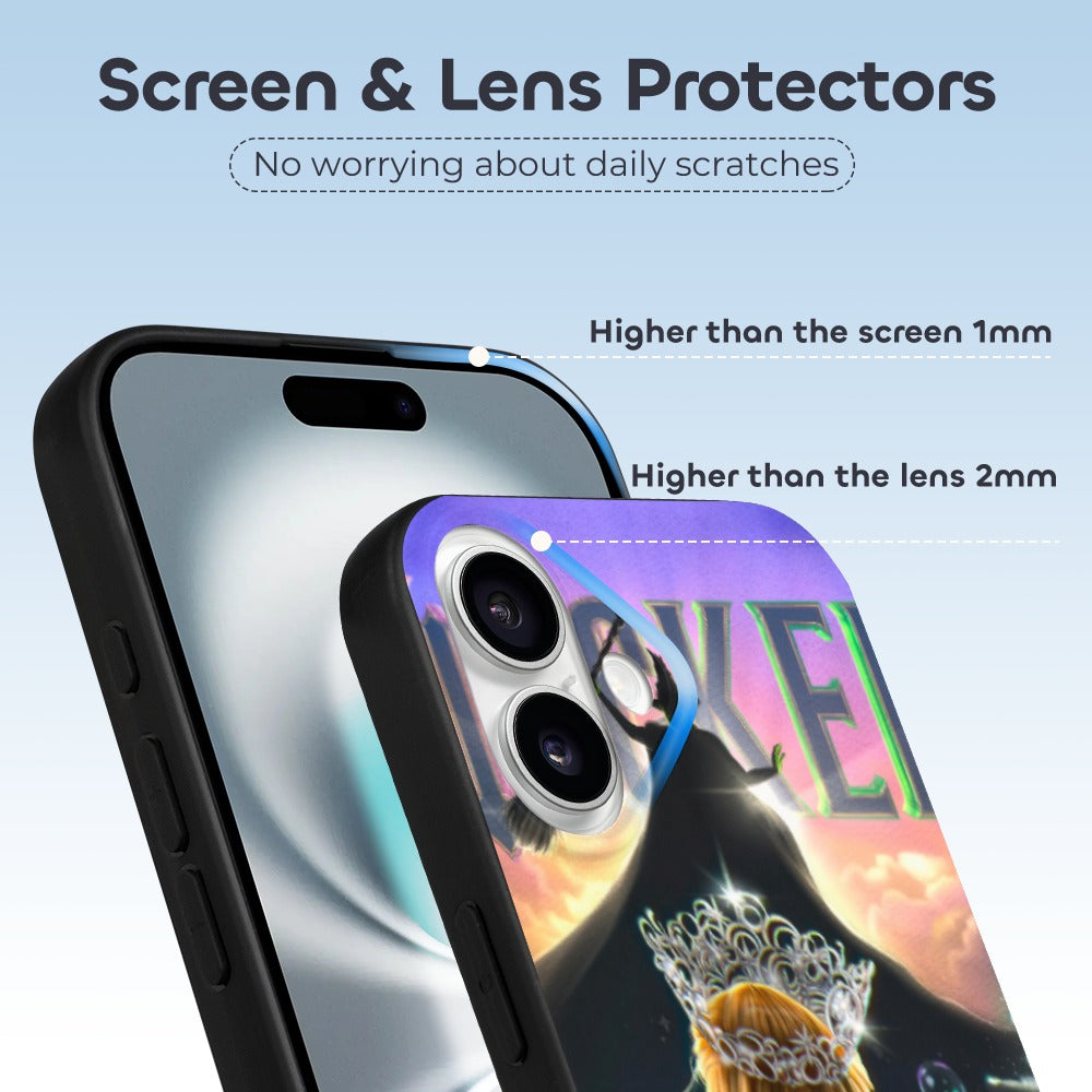 “Exclusive Wicked iPhone 16 Case – Sleek TPU Protection with Magical Flair” Case for iPhone 16 Series
