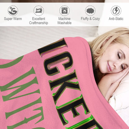 “Exclusive Wicked Flannel Blanket – Ultra‑Soft Magic in Multiple Designs & Sizes”