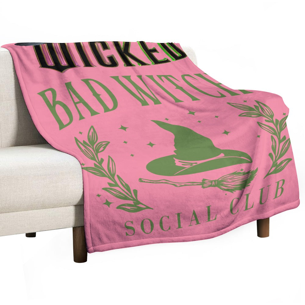 “Exclusive Wicked Flannel Blanket – Ultra‑Soft Magic in Multiple Designs & Sizes”