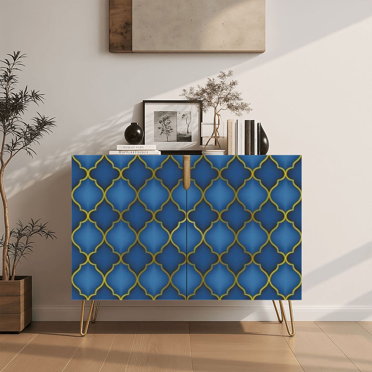 Exclusive Designs- Wooden Storage Cabinet