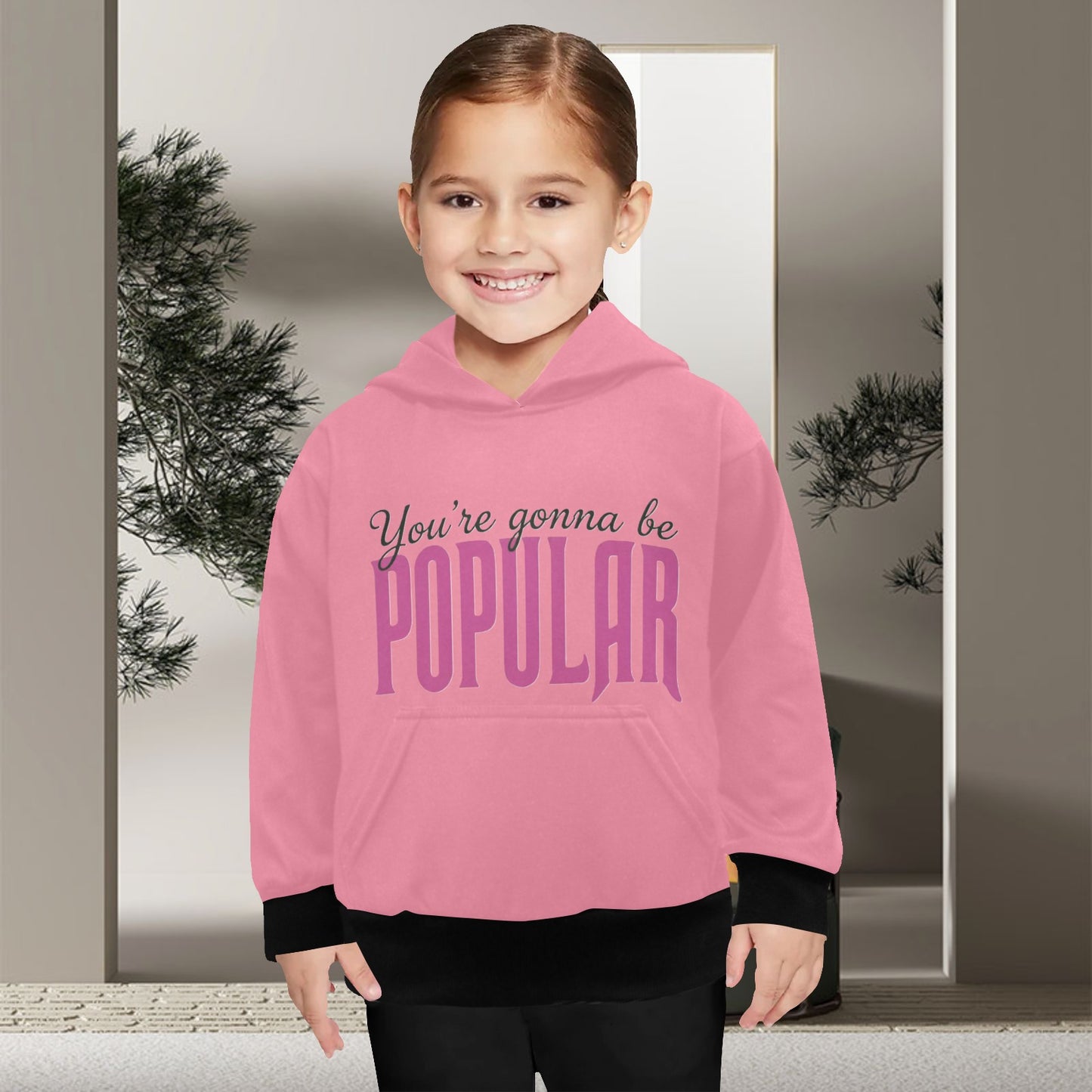 EXCLUSIVE DESIGNS: WICKED -  Little Girls' Long Sleeve Hoodie