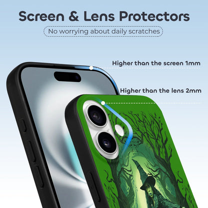 “Exclusive Wicked iPhone 16 Case – Sleek TPU Protection with Magical Flair” Case for iPhone 16 Series