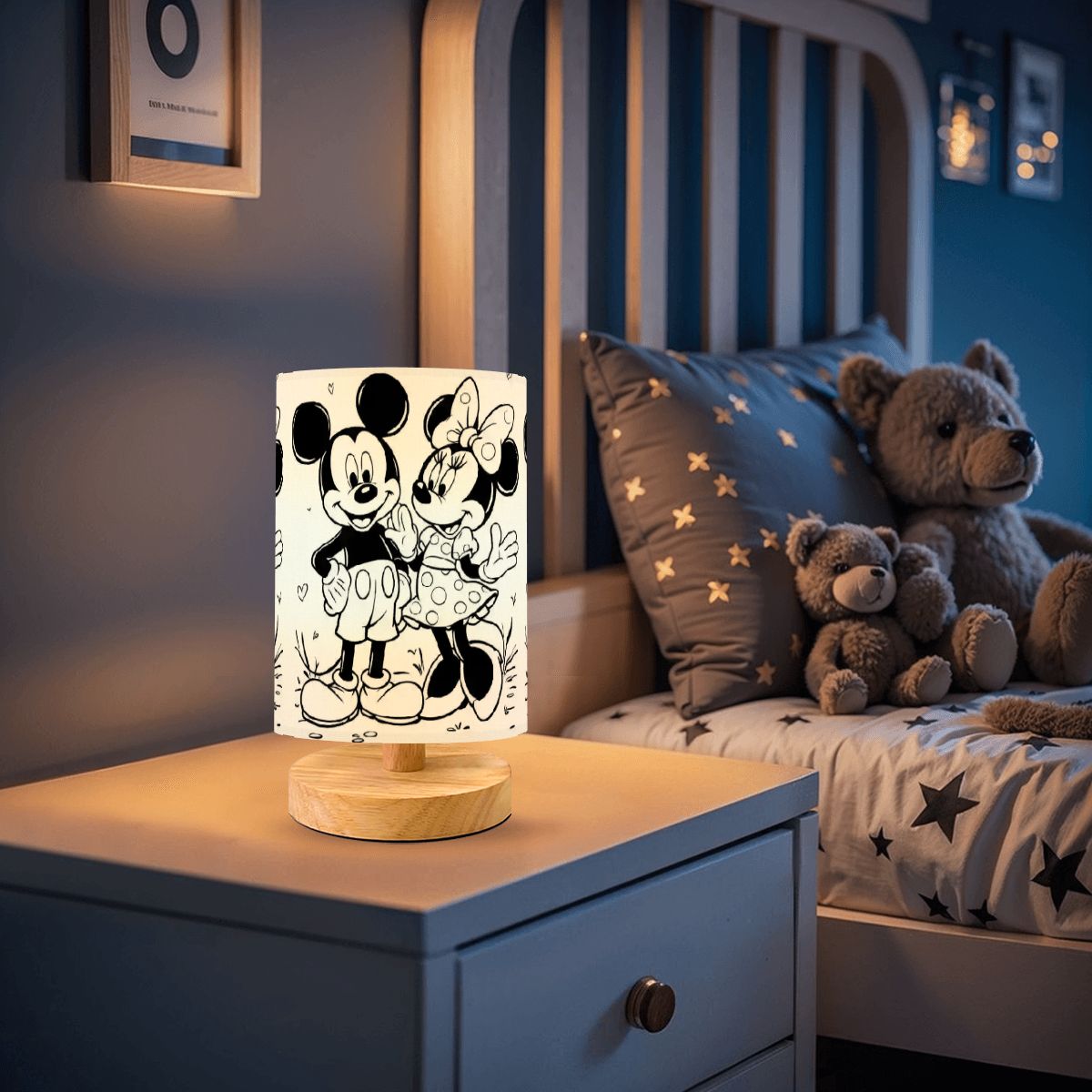 COLORABLE LAMPS-DIY Paintable Table Lamp -FUN FOR KIDS & ALL AGES!