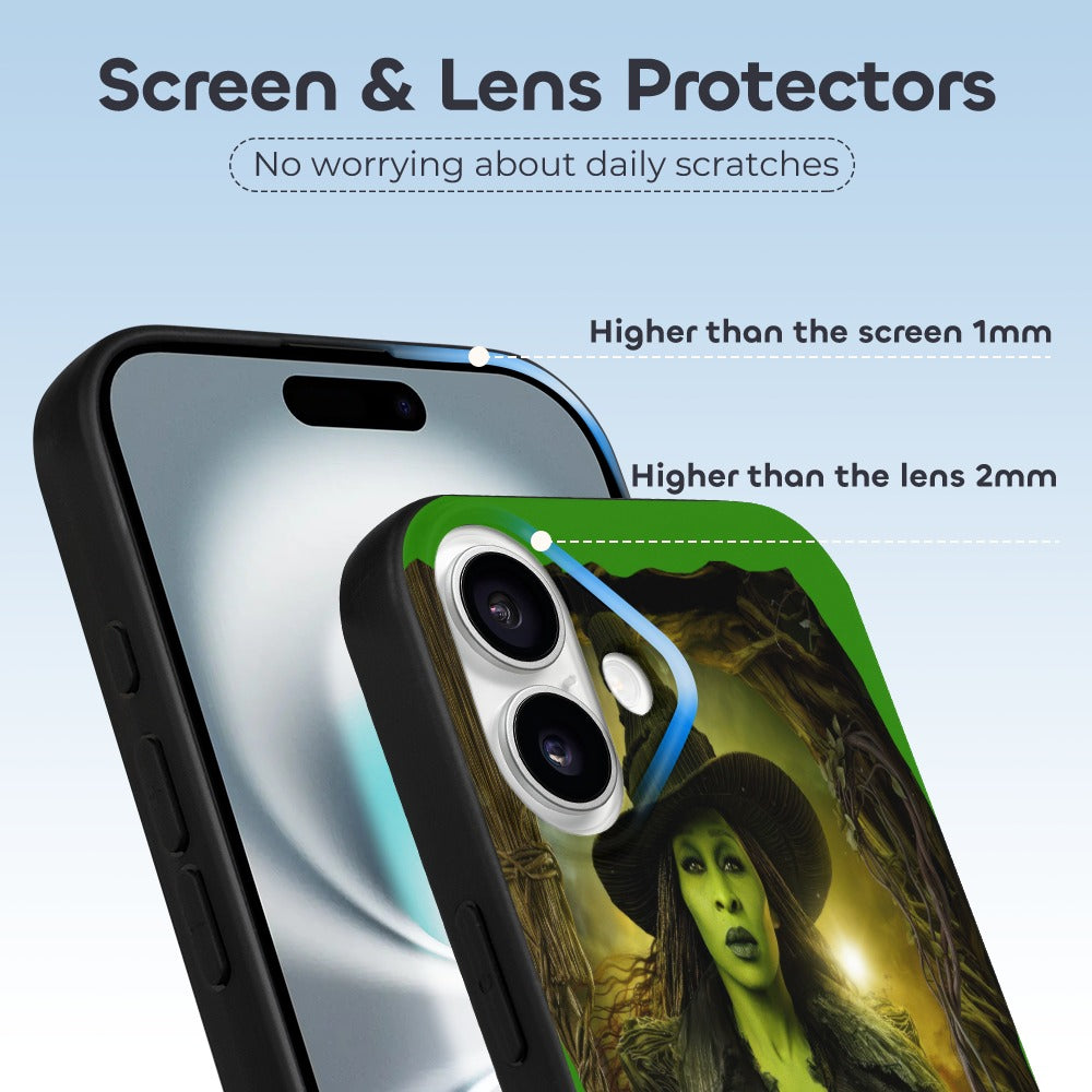 “Exclusive Wicked iPhone 16 Case – Sleek TPU Protection with Magical Flair” Case for iPhone 16 Series