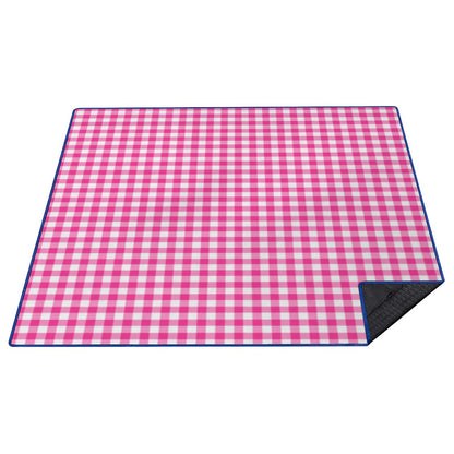 Outdoor Beach/Picnic Blanket (Checker Pink)