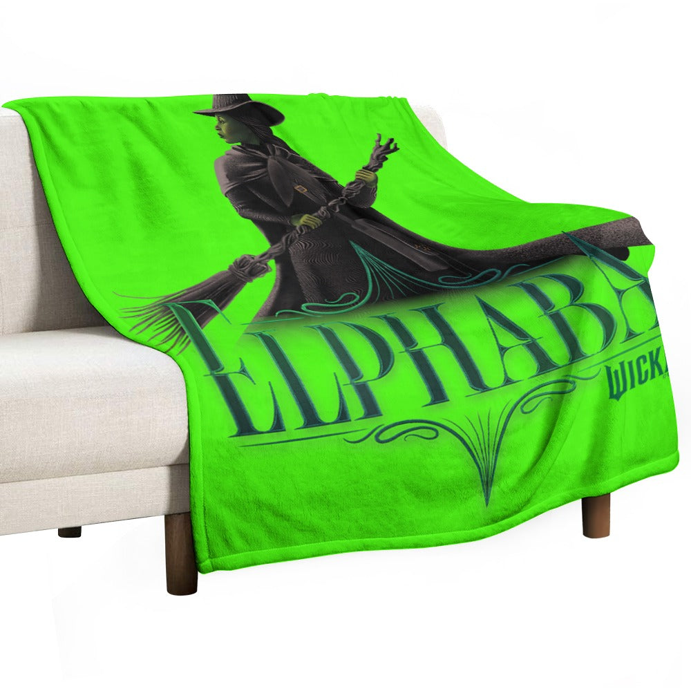 “Exclusive WICKED Flannel Blanket – Ultra‑Soft Magic in Multiple Designs & Sizes”