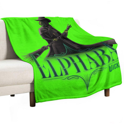 “Exclusive WICKED Flannel Blanket – Ultra‑Soft Magic in Multiple Designs & Sizes”