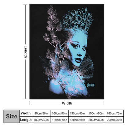 “Exclusive WICKED Flannel Blanket – Ultra‑Soft Magic in Multiple Designs & Sizes”