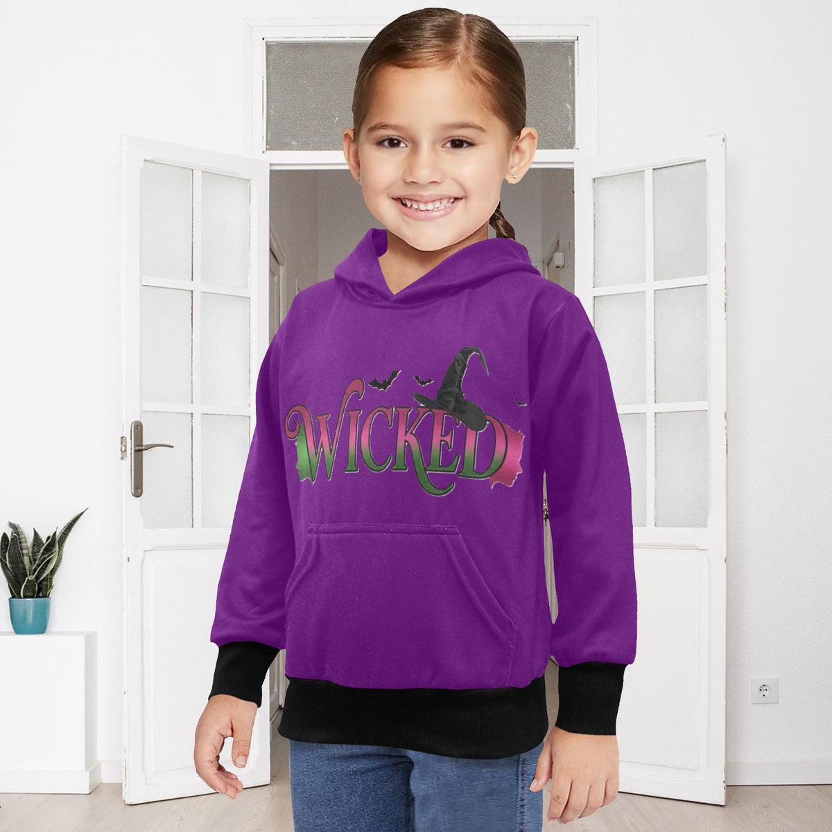 EXCLUSIVE DESIGNS: WICKED - Munchkinland - Little Girls' Long Sleeve Hoodie