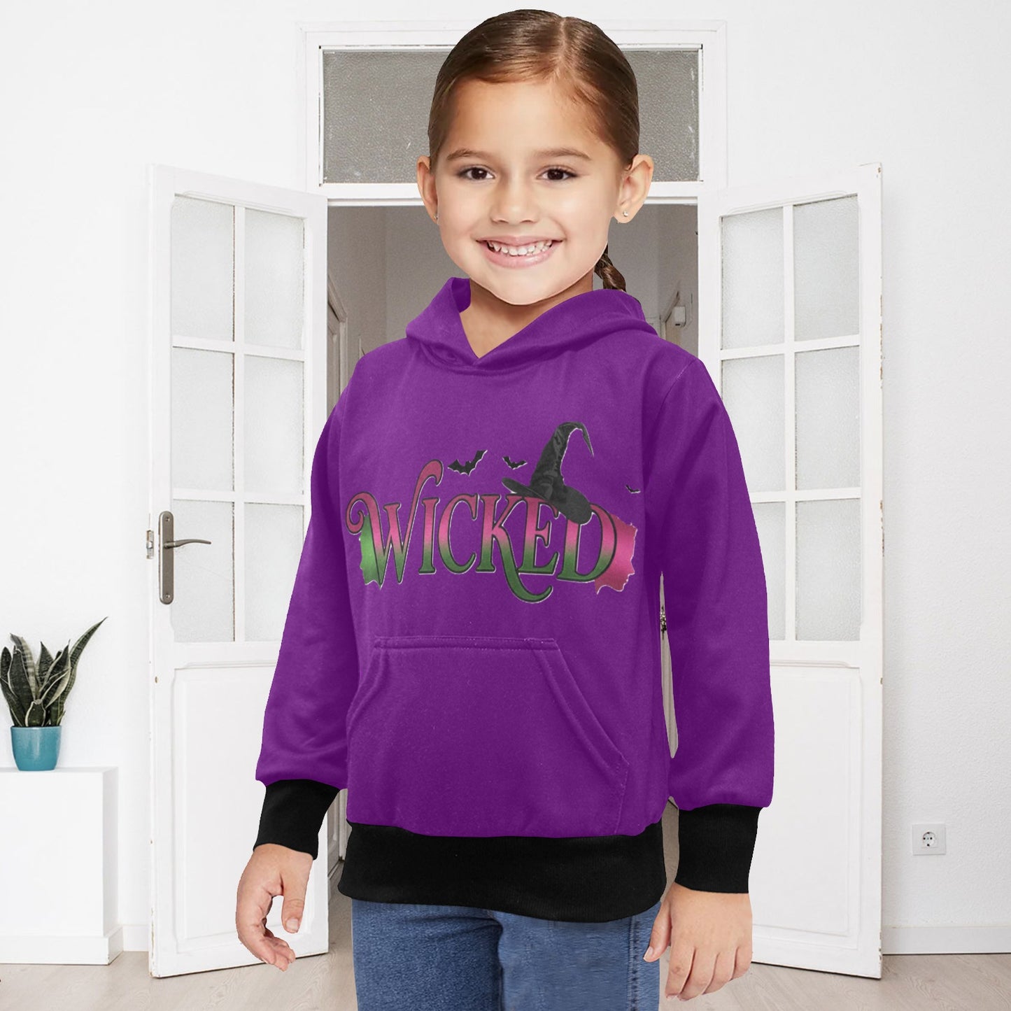 EXCLUSIVE DESIGNS: WICKED - Munchkinland - Little Girls' Long Sleeve Hoodie