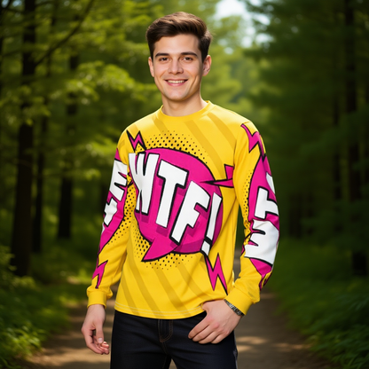 WTF Exclusive Designs Men's Long Sleeve T-Shirt