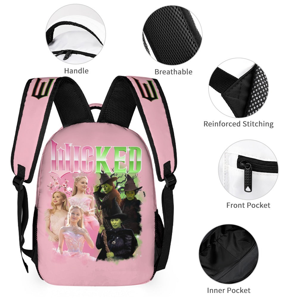 “Exclusive Wicked Backpack Bundle – Shiz University 3‑Piece Magic Set” BACKPACK BUNDLE SETS