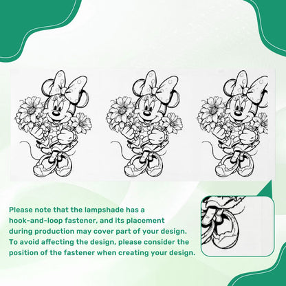 Colorable/Paintable Lamps-DIY Paintable Table Lamp