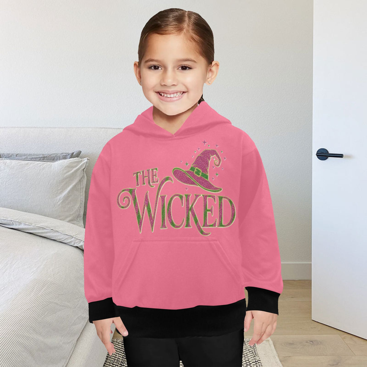 EXCLUSIVE DESIGNS: WICKED - Little Girls' Long Sleeve Hoodies
