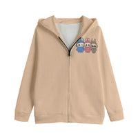 Exclusive Unisex Labubu Kid's Zip Sweatshirt Hoodie
