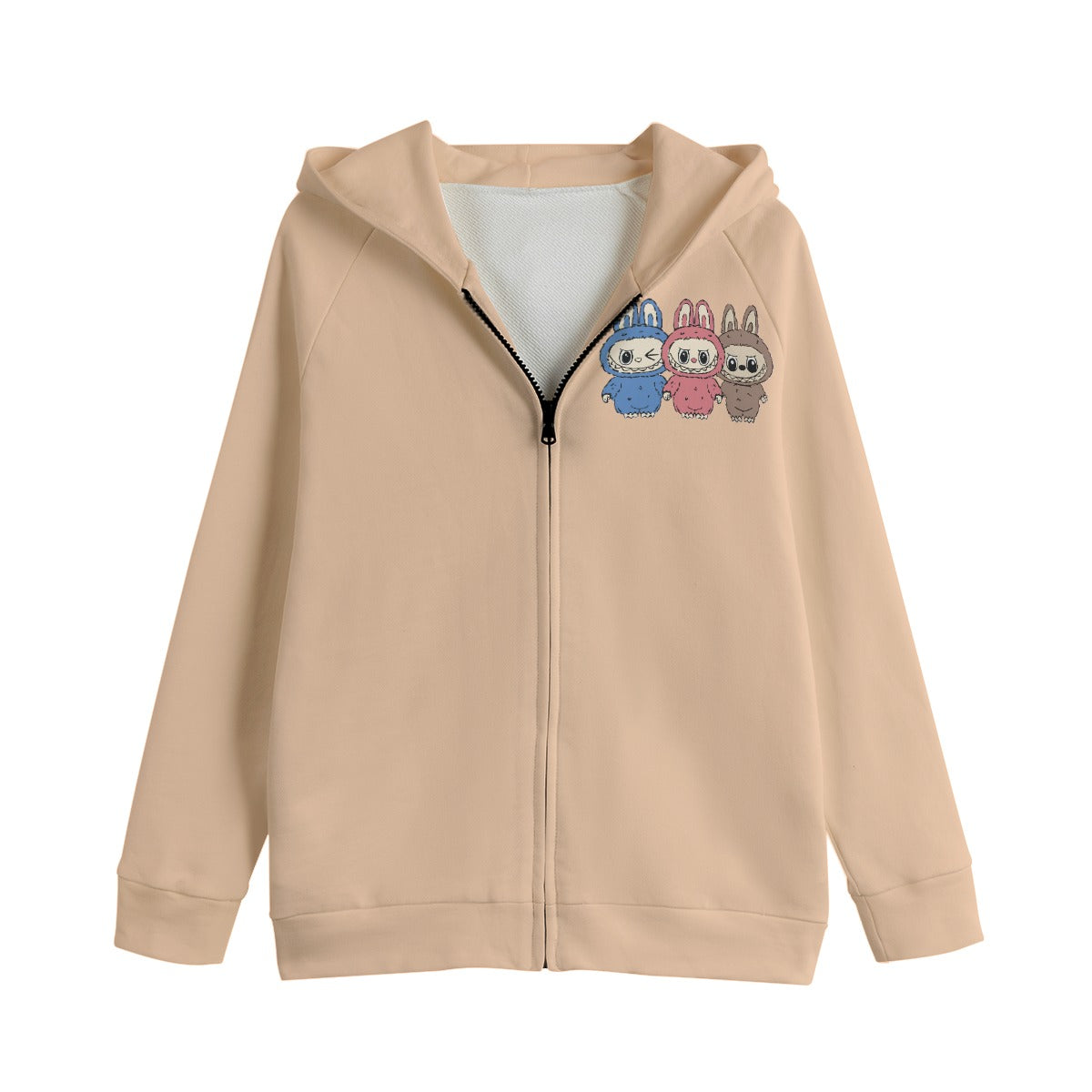 Exclusive Unisex Labubu Kid's Zip Sweatshirt Hoodie