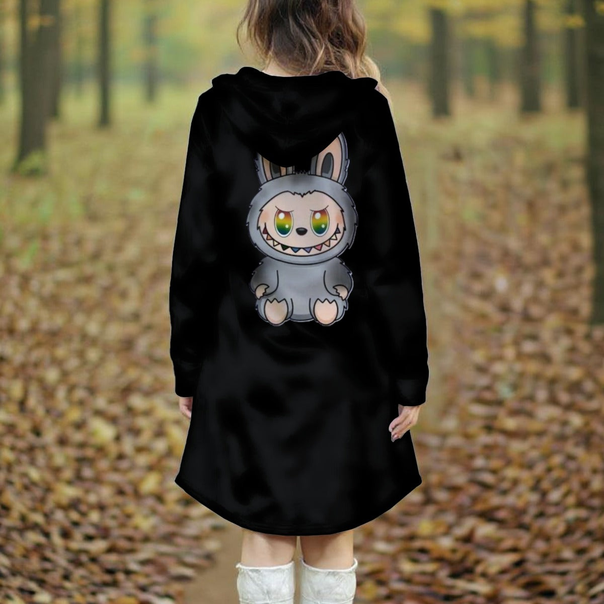 Exclusive Designed - Women's Long Hooded Dress