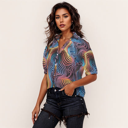Exclusive Designs Women's V-neck Shirts