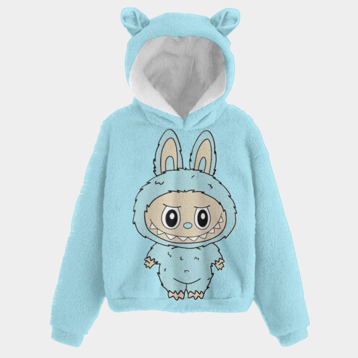🧸Labubu SnugglePop Hoodie – Cute, Cozy & Ear-Resistible